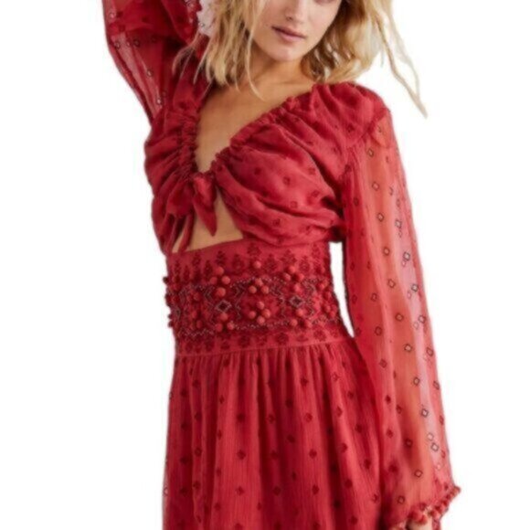 Free People Della Sole Mini Dress - Picture 3 of 10